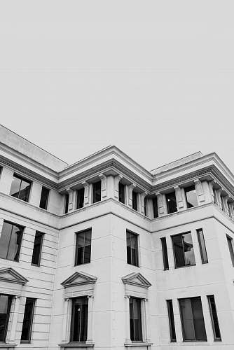 office building high-rise building grey